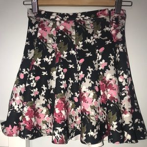 Floral Skater Skirt